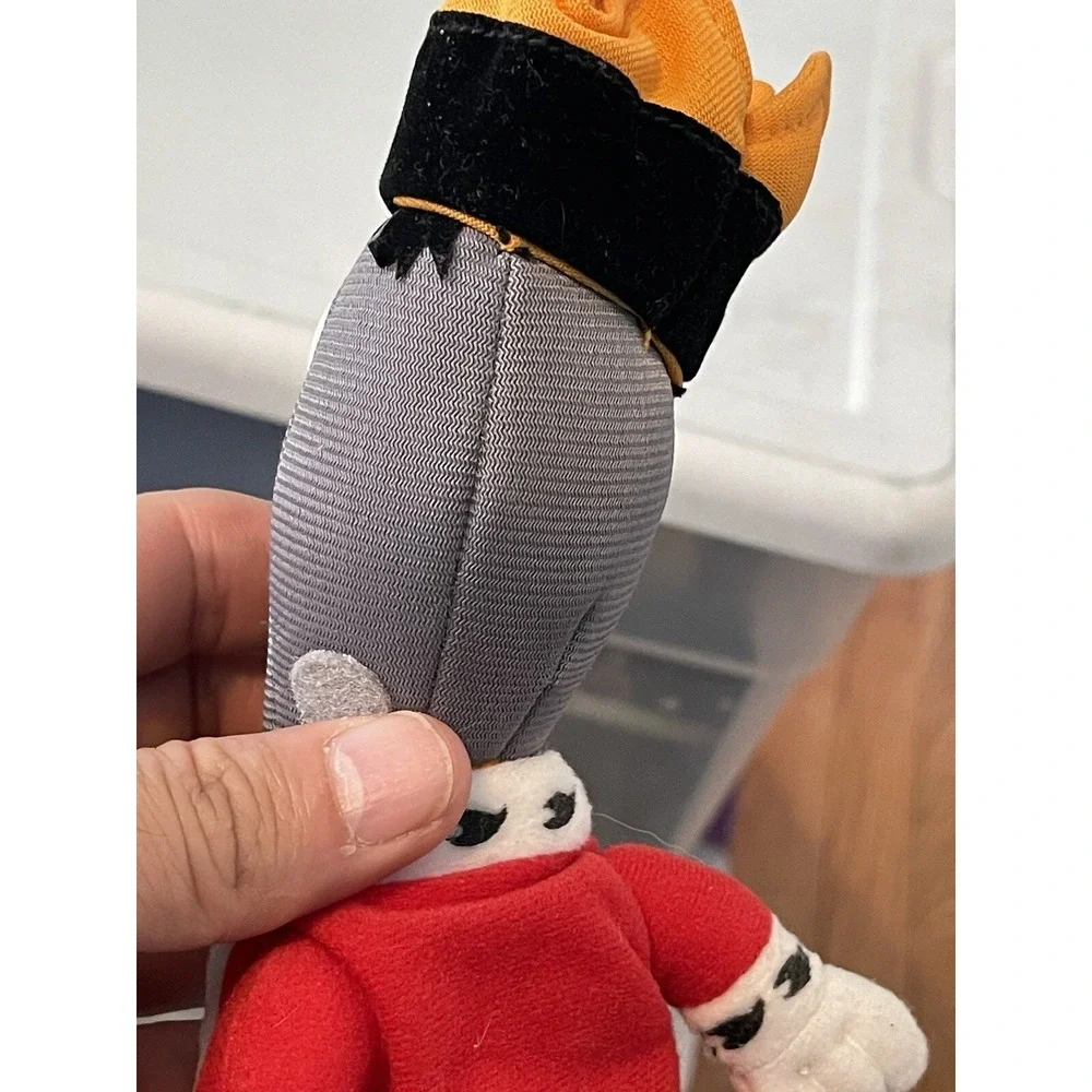 KING 5 Seattle 50th Anniversary King Mike Microphone Plush Doll (with tags) 1998